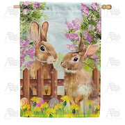 Discussing Easter Deliveries House Flag