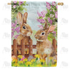 Discussing Easter Deliveries House Flag
