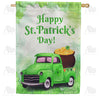 Hauling Irish Gold House Flag