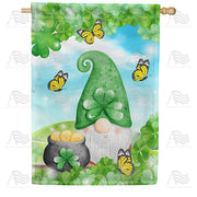 America Forever St. Patty Gnome House Flag