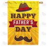 Fedora And Moustache House Flag