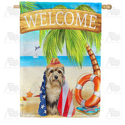 Dog Paddle Winner House Flag