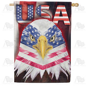 All American Eagle House Flag