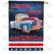 Long Live America House Flag