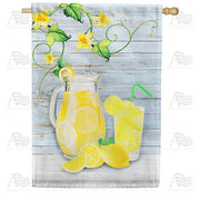 Homemade Lemonade House Flag