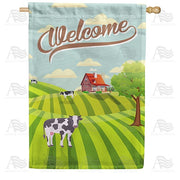 Dairy Farm Welcome House Flag