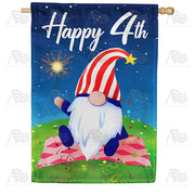 Sparkling Gnome House Flag