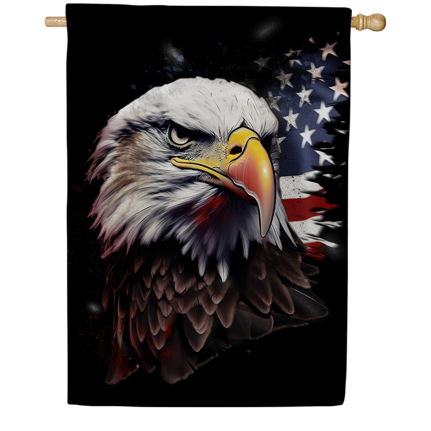 Don't Mess With The US! House Flag