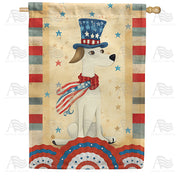 American Canine Hero House Flag