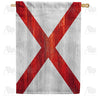 Alabama State Wood-Style House Flag