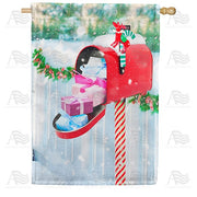 Christmas Gifts Delivery House Flag