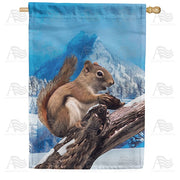 Mountain High Squirrel House Flag