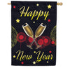 New Year Festivity House Flag