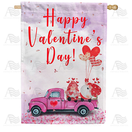 Tailgate Love Party House Flag