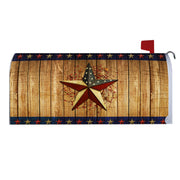 Country Star Welcome Mailbox Cover