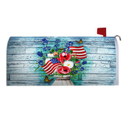 Fragrant Flags Mailbox Cover
