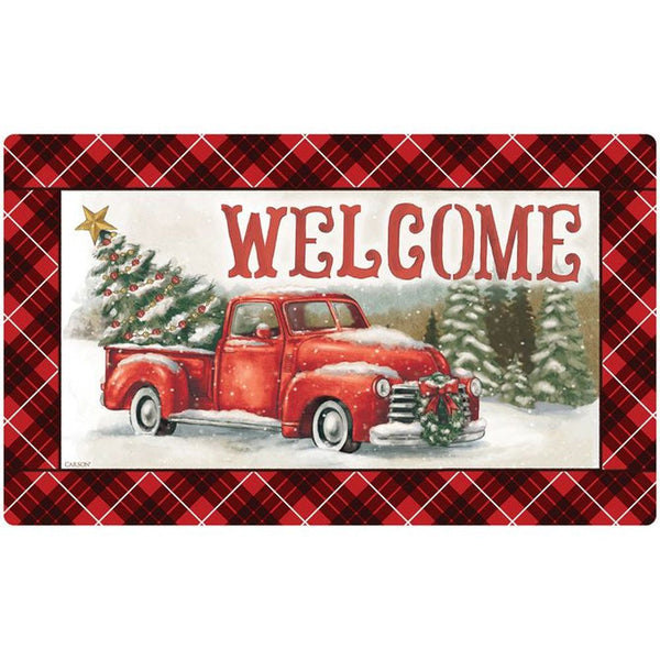 All Hearts Christmas Door Mat