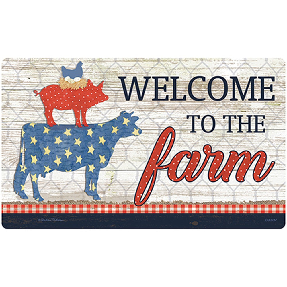 Farm Sweet Farm Door Mat