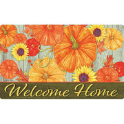 Aerial Pumpkins Door Mat