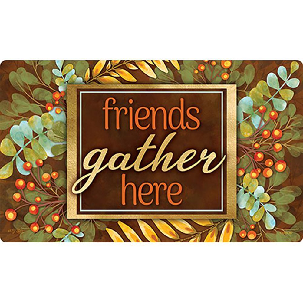 Leaves & Berries Door Mat