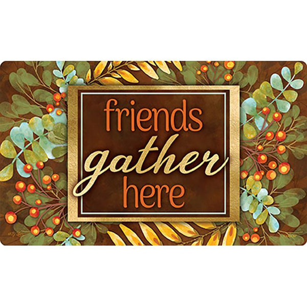 Leaves & Berries Door Mat