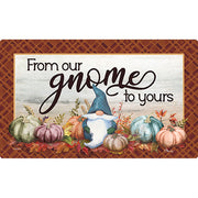 Fall Gnome Door Mat