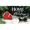Home for the Holidays Door Mat