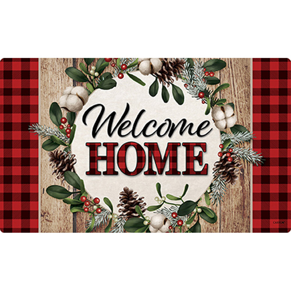 Cozy Christmas Door Mat