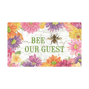 Bee Floral Door Mat