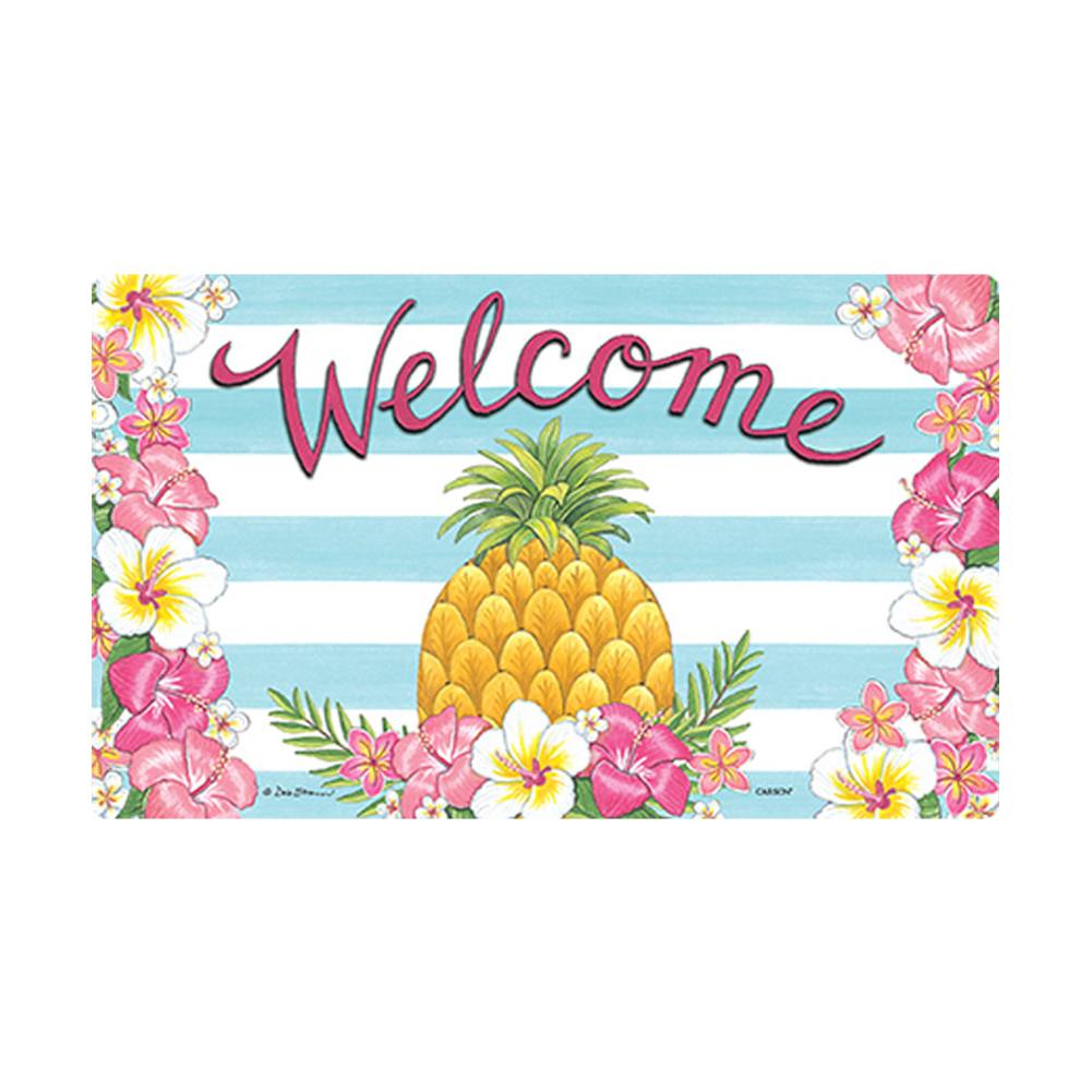 Pineapple Door Mat