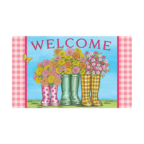 Love Blooms Door Mat