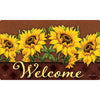 September Sunflower Door Mat