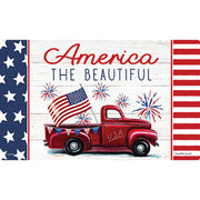 America Truck Door Mat