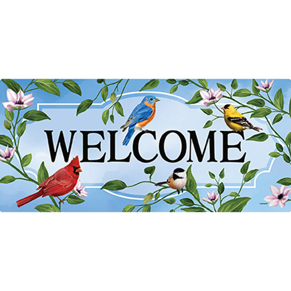 Trellis Songbirds Mini Mat (22" x 10")