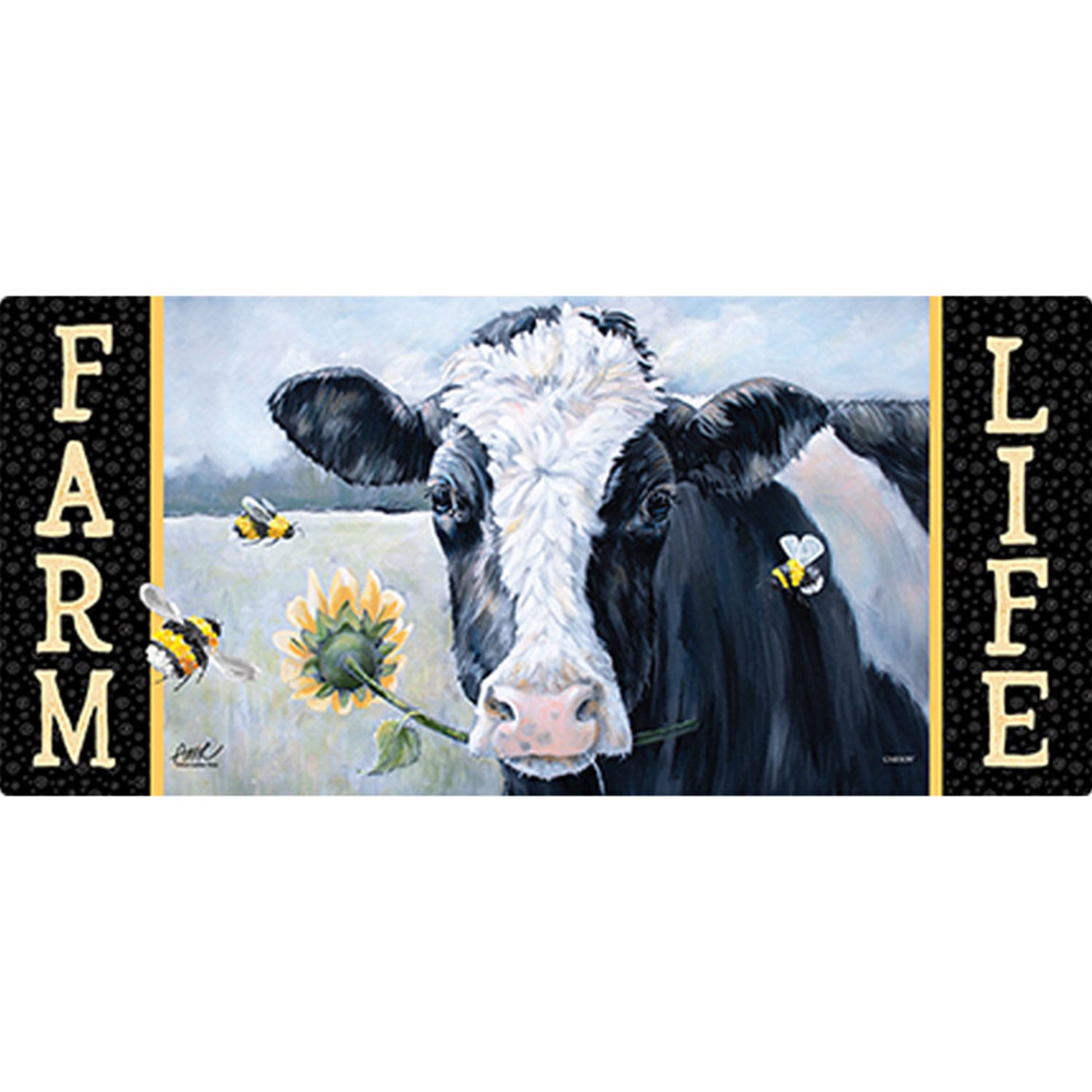 Holstein Cow Mini Mat (22