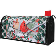 Carson Cardinals in Holly Mailbox Cover