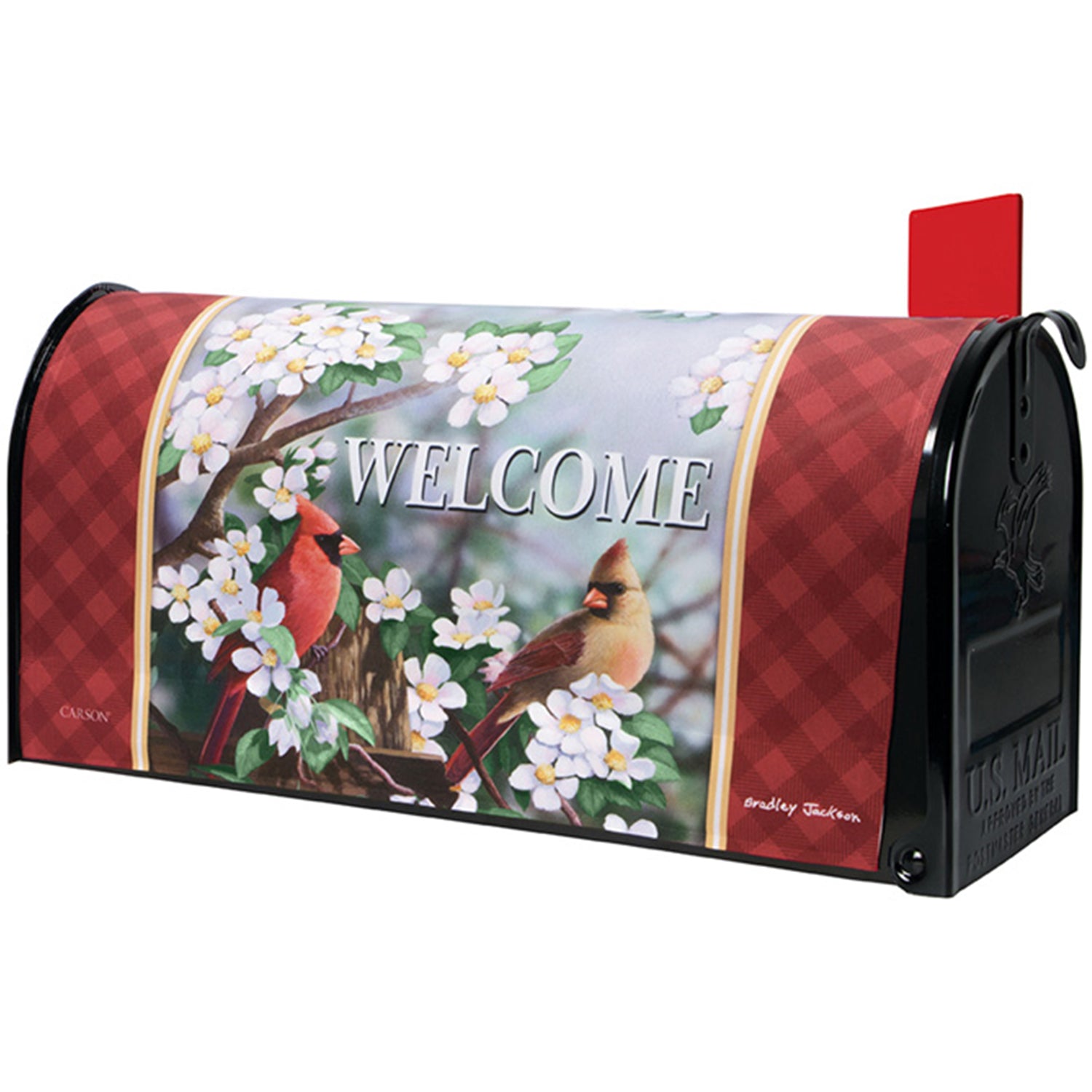 Carson Springtime Cardinals Mailbox Cover