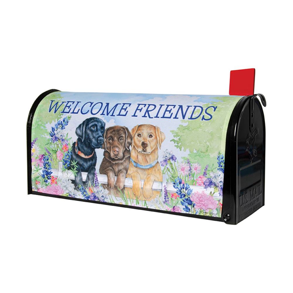 Carson Fence Dogs Mailbox Cover