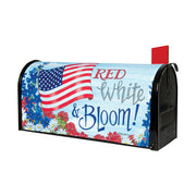Carson Flag Floral Mailbox Cover