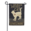 Cat Love Dura Soft Garden Flag