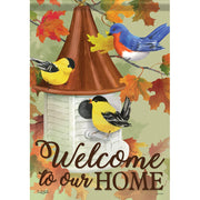 Songbird Meeting Dura Soft Garden Flag