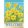 Happy Daffodils Dura Soft Garden Flag