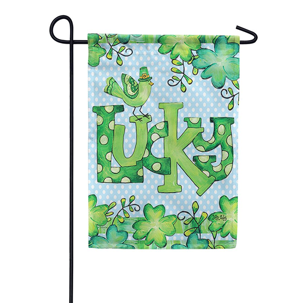 Feeling Lucky Dura Soft Garden Flag