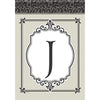 Timeless Details Monogram J Garden Flag