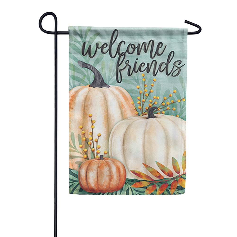 Pumpkins & Berries Dura Soft Garden Flag