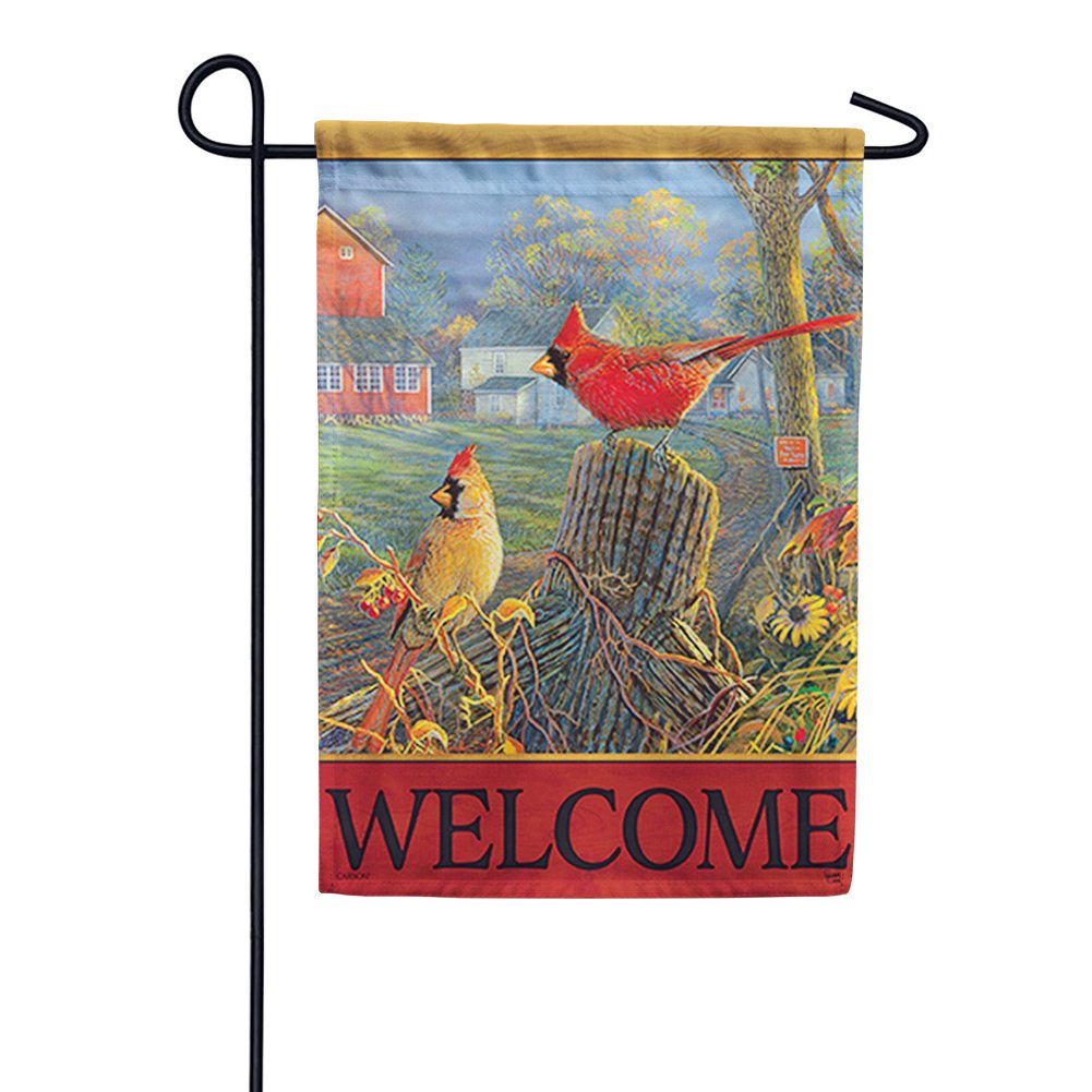 Last Warm Day Dura Soft Garden Flag
