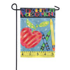 #1 Teacher Dura Soft Garden Flag