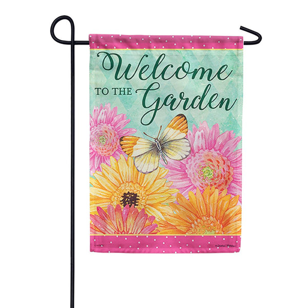 Spring Daisies Dura Soft Garden Flag