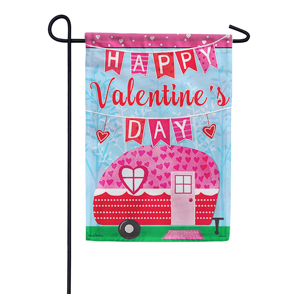 Sweet Camper Dura Soft Garden Flag