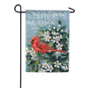 Welcome Cardinal Dura Soft Garden Flag